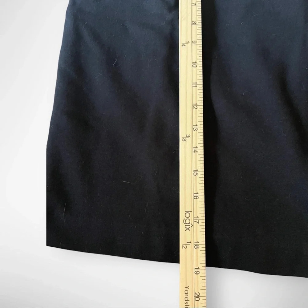 MADEWELL Women's Black Overlap City Knit Skirt Small | EUC - Picture 5 of 9